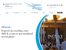 Tablet Screenshot of jjspain.com